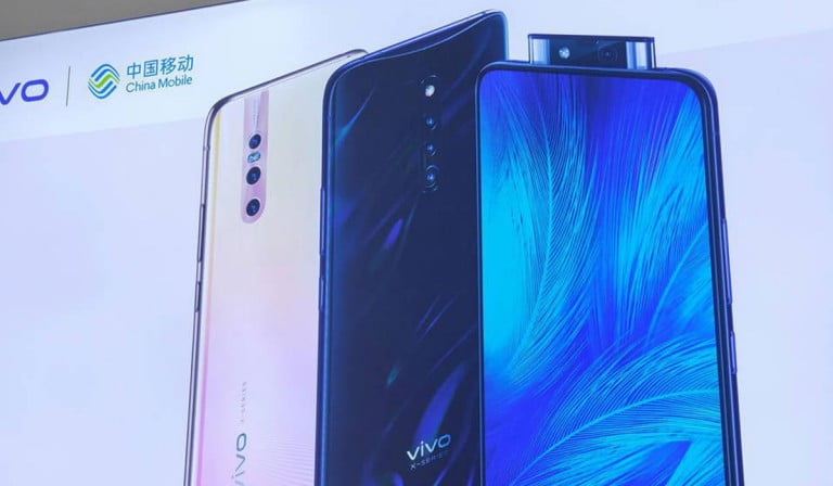 A leaked image of Vivo X27 Pro along with other variants