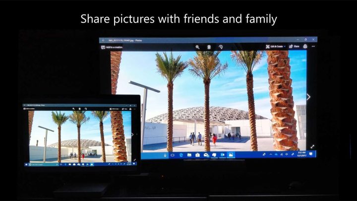 You Can Now Mirror Your Desktop And Android Phone To Your Xbox One 2 Photos App Opened In Windows 10