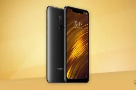 An image of Xiaomi Pocophone F1 front and backside