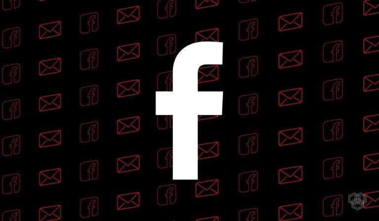 An illustration with facebook logo for a featured image of Facebook asks for email passwords