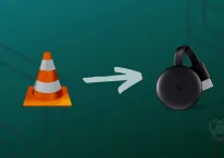 A featured image design for post named how to cast video from VLC Media Player to Chromecast