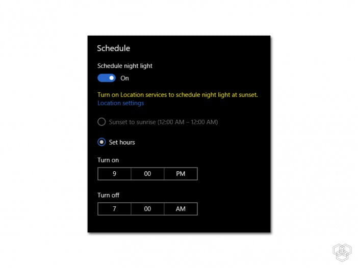 How to enable Night Light in Windows 10 TechEngage