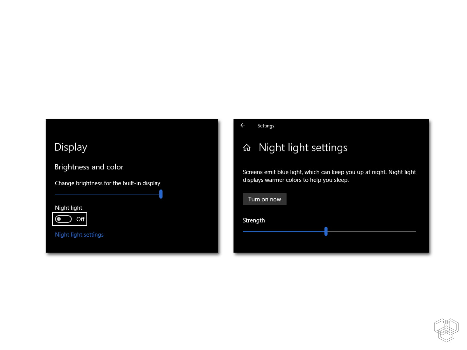 Night Light Settings In Windows 10