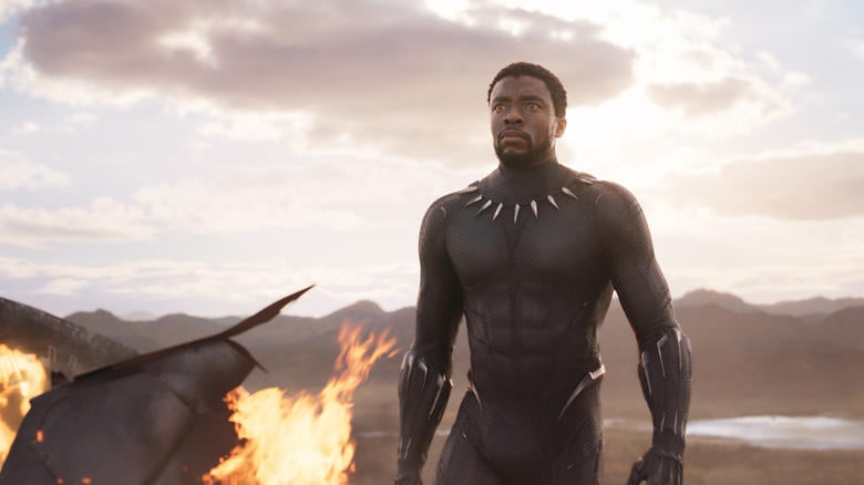 Photo Of T'Challa Aka Black Panther In Marvel Studio'S Black Panther Movie