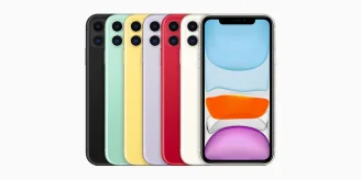 iPhone 11 in different colors