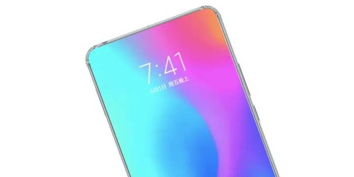 xiaomi under display camera bezelless phone patent