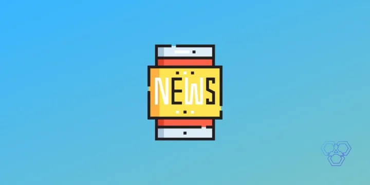 A featured image design for best tech news app