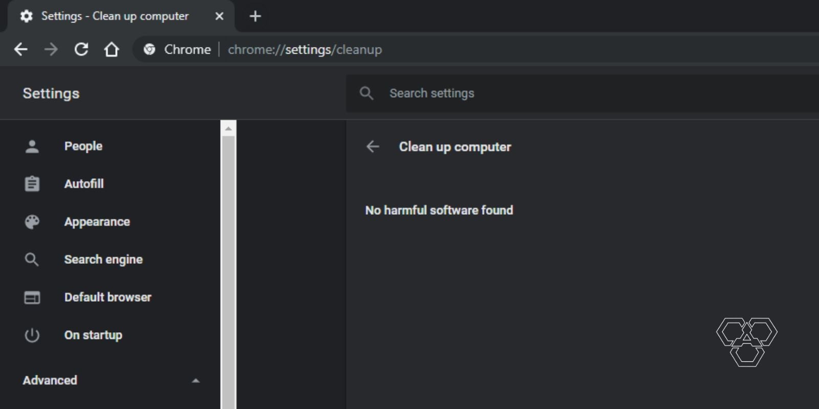 clean up computer using chrome cleanup tool