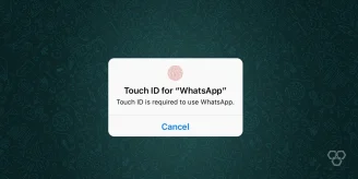WhatsApp fingerprint lock android and iOS