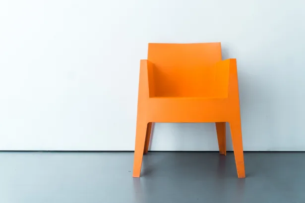 Photo of an orange chair