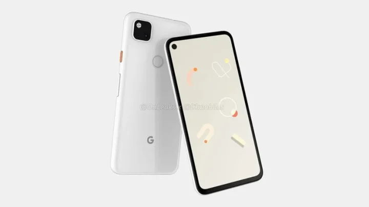 Google Pixel 4a renders
