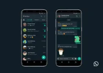 WhatsApp dark mode on Android