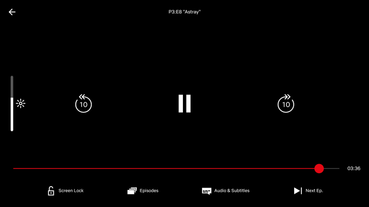 Netflix now lets you lock screen to prevent accidental pauses