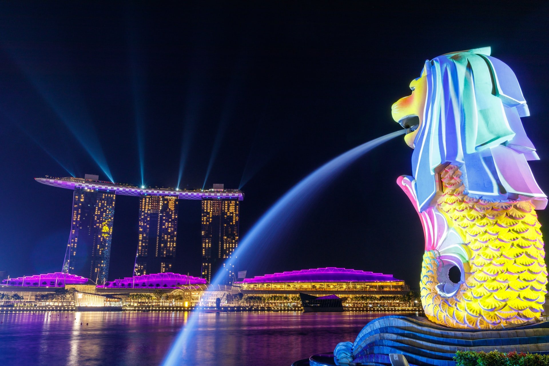 Singapore Lion Fountain photo