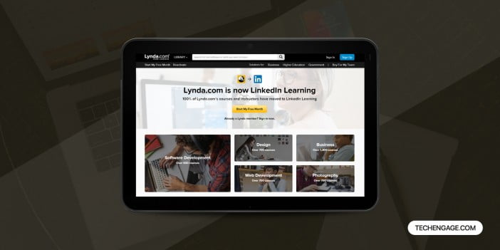 Lynda app