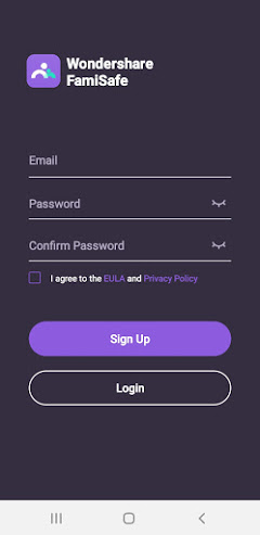 Famisafe Signup Page