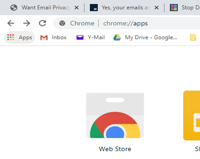 Screenshot Of Chrome Browser