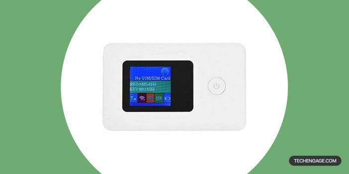 An Image of Lelukee-4G-LTE-Mobile-Modem-Router-with-LCD-Screen