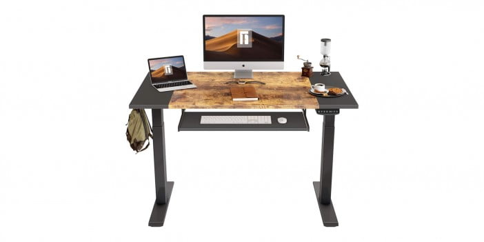 FEZIBO Dual Motor Height Adjustable Electric Standing Desk