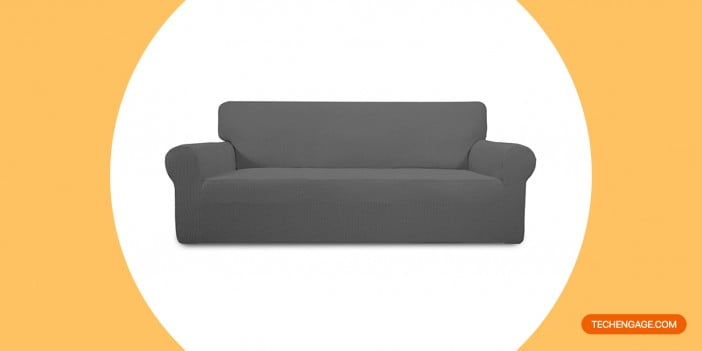 PureFit Stretch Sofa Schonbezug - Spandex Jacquard rutschfester Sofa Sofabezug