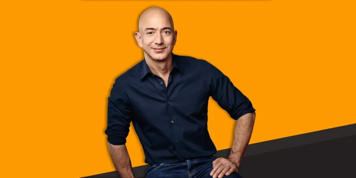 An Image of Jeff Bezos who steps down