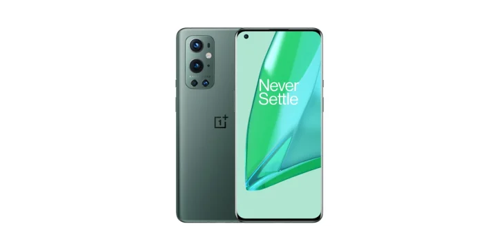 OnePlus 9 pro in green