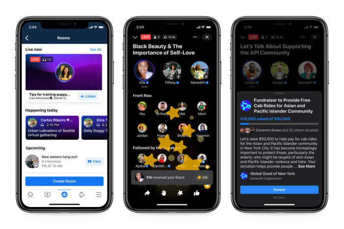 Live Audio Rooms Feature In Facebook
