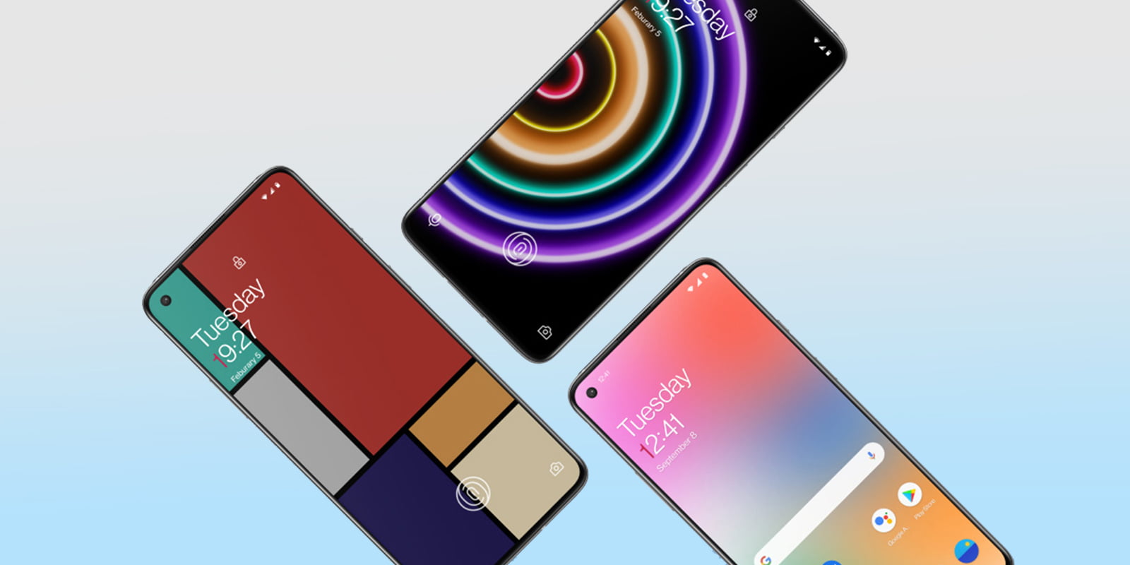 Oneplus’ Digital Wellpaper Visualizes App Usage As Colored Live Wallpapers