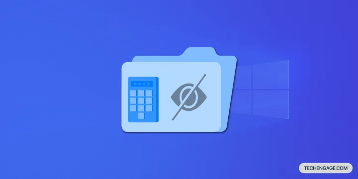 An animated form of file explorer icon featuring Start menu and hide icon