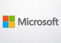 A logo of Microsoft
