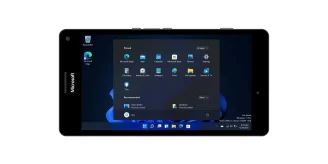 Screenshot of Windows 11 on Lumia 950 XL phone
