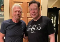 Richard Branson and Elon Musk from Instagram post