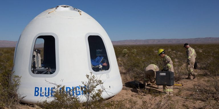 Blue Origin's First Commercial Payloads Onboard New Shepard