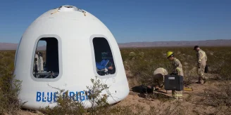 Blue Origin's First Commercial Payloads Onboard New Shepard