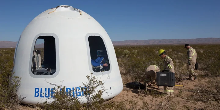 Blue Origin's First Commercial Payloads Onboard New Shepard