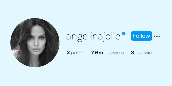 Angelina Jolie Instagram