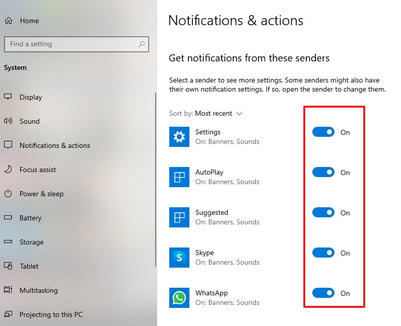 how to stop adguard notifications of app wanting to update