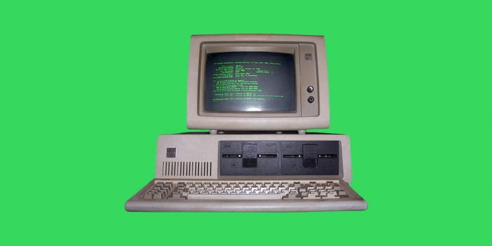 An Image Of Ibm Pc