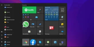 Windows 10 Start menu