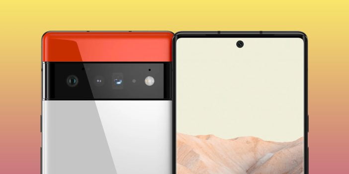 Pixel 6 Pro Front And Back Design