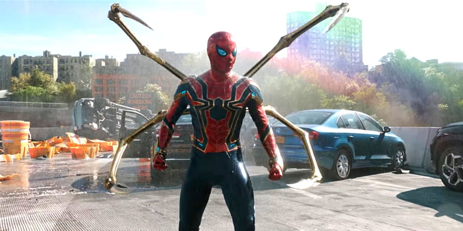 Spider Man in Iron Spider Suit