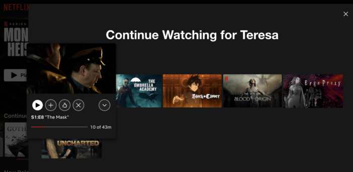 Edit Continue Watching List In Netflix