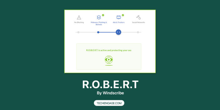 R.o.b.e.r.t By Windscribe Logo |