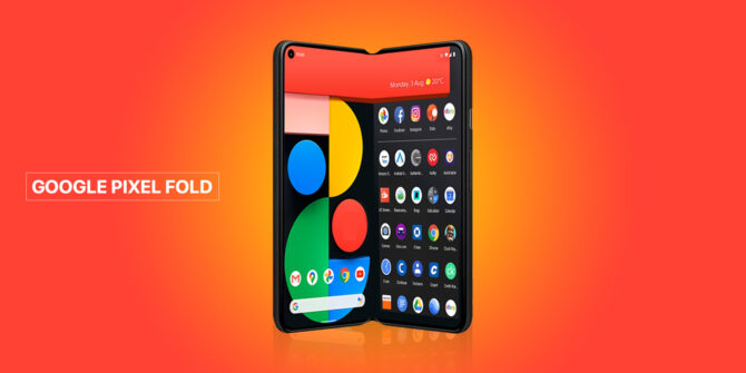 Galaxy Pixel Fold Concept Image