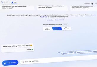 Bing AI Chat new personalities features