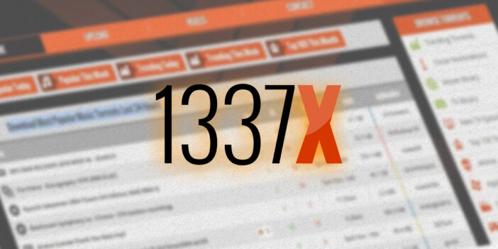 1337x logotipo de torrent