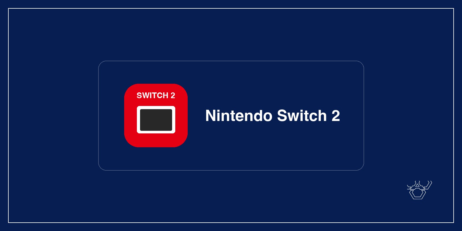 Nintendo Switch 2 Handheld Gaming Console