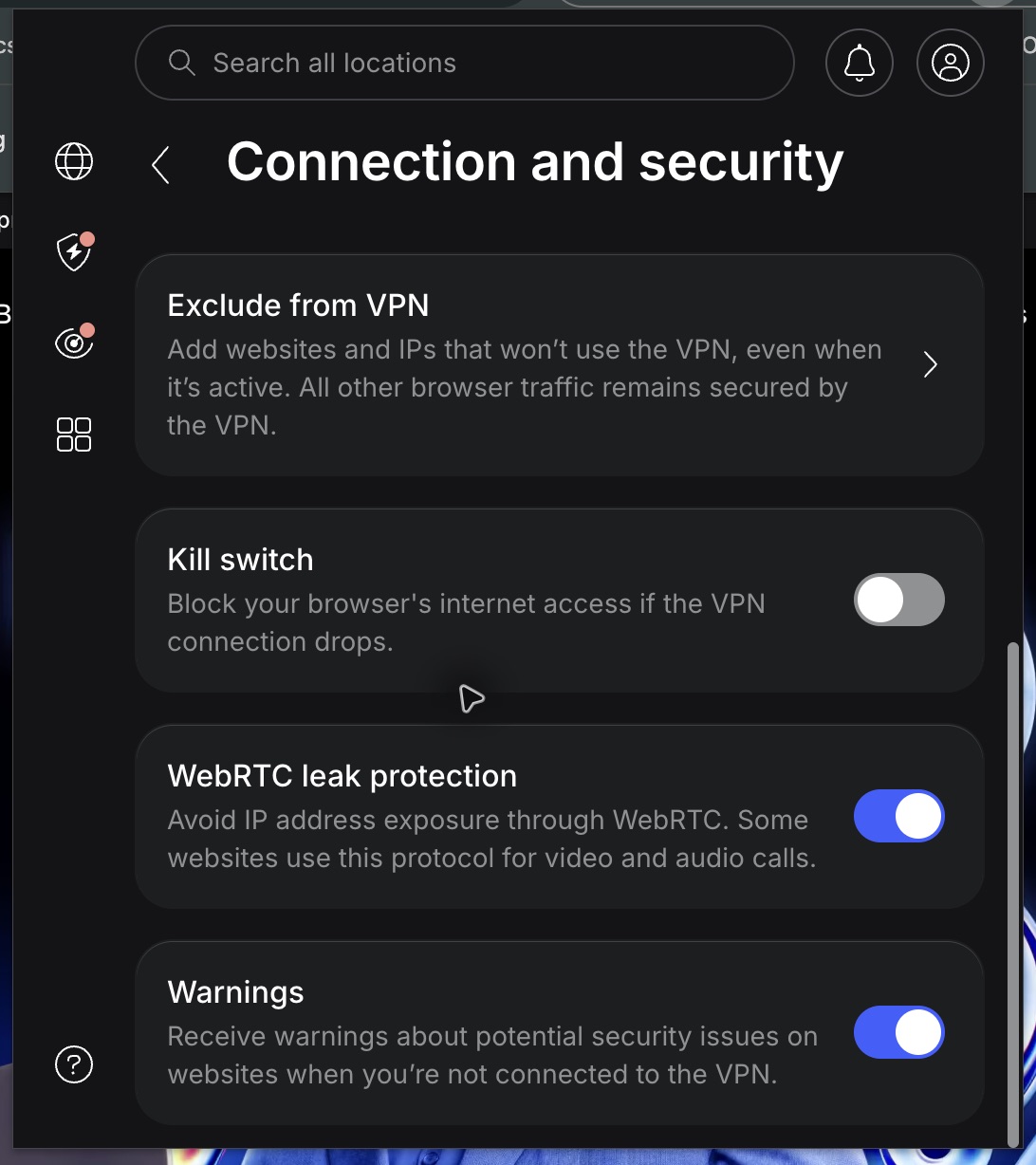Nordvpn Review: Features, Privacy And Value 1 Nordvpn Chrome Privacy Settings, Including Its Browser Kill Switch And Webrtc Protection.
