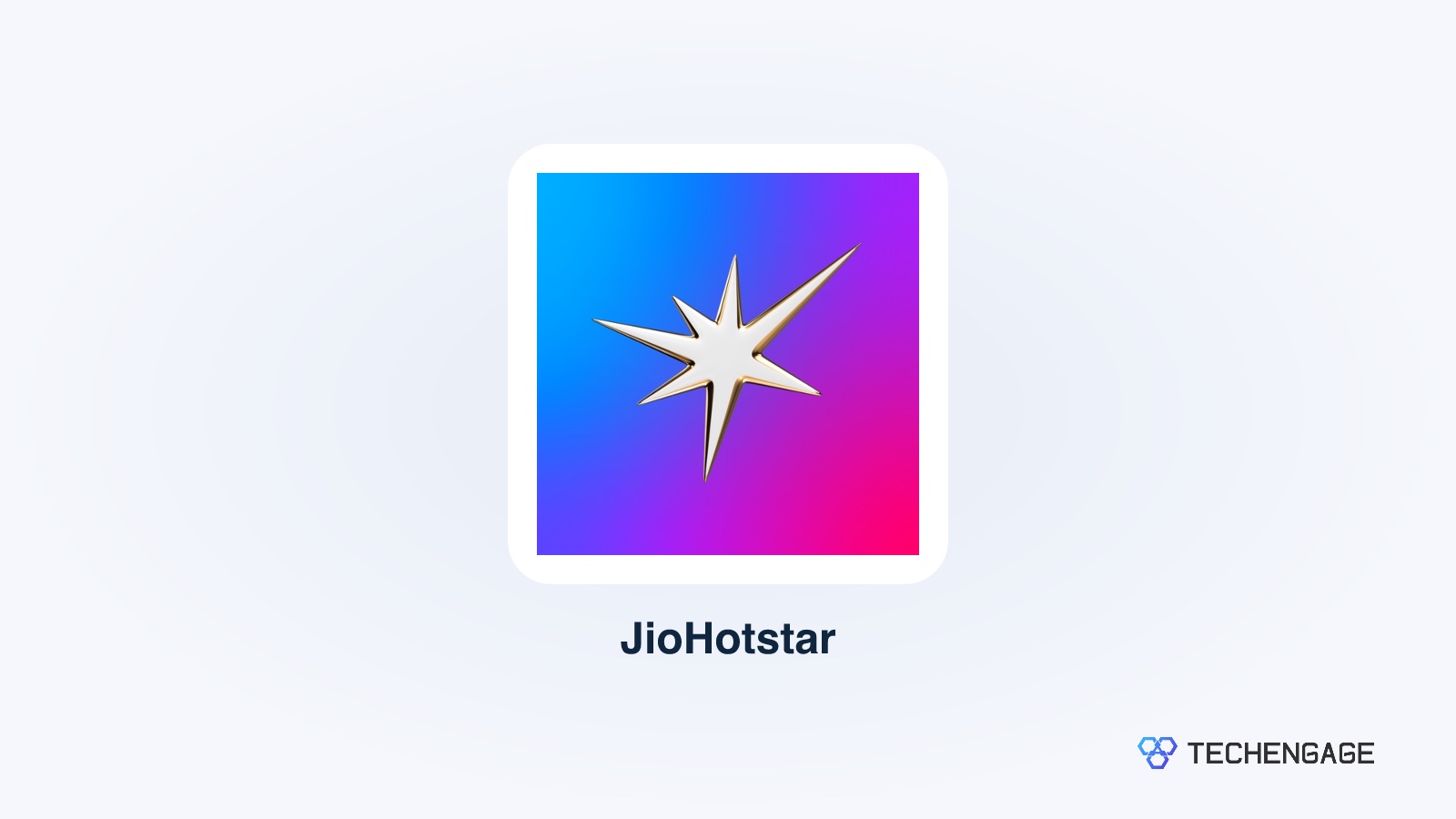 Jiohotstar Official App Artwork On A Techengage Card