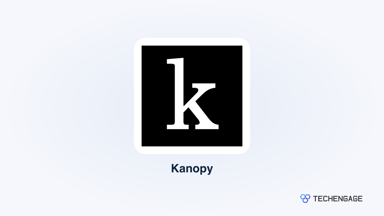 Kanopy Official App Artwork On A Techengage Card